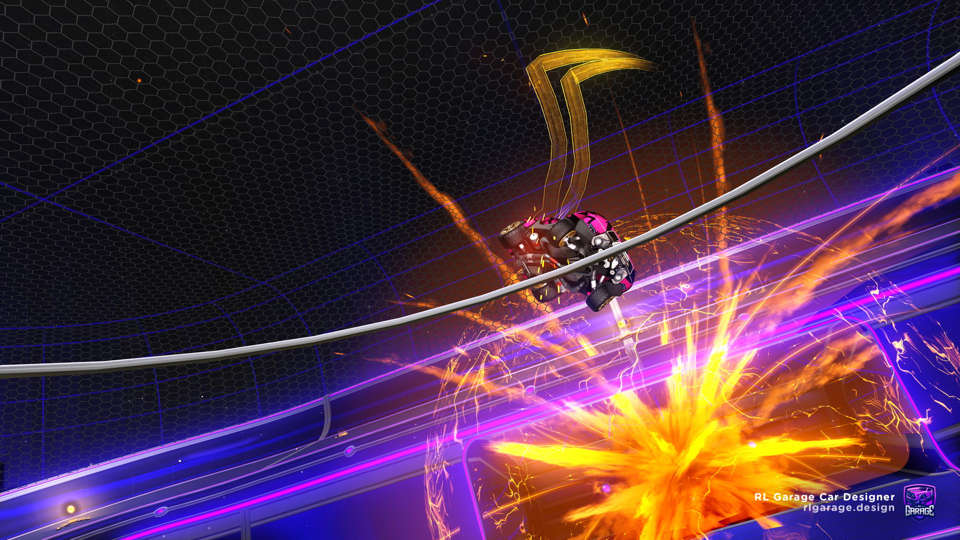 A Rocket League car design by vicegold