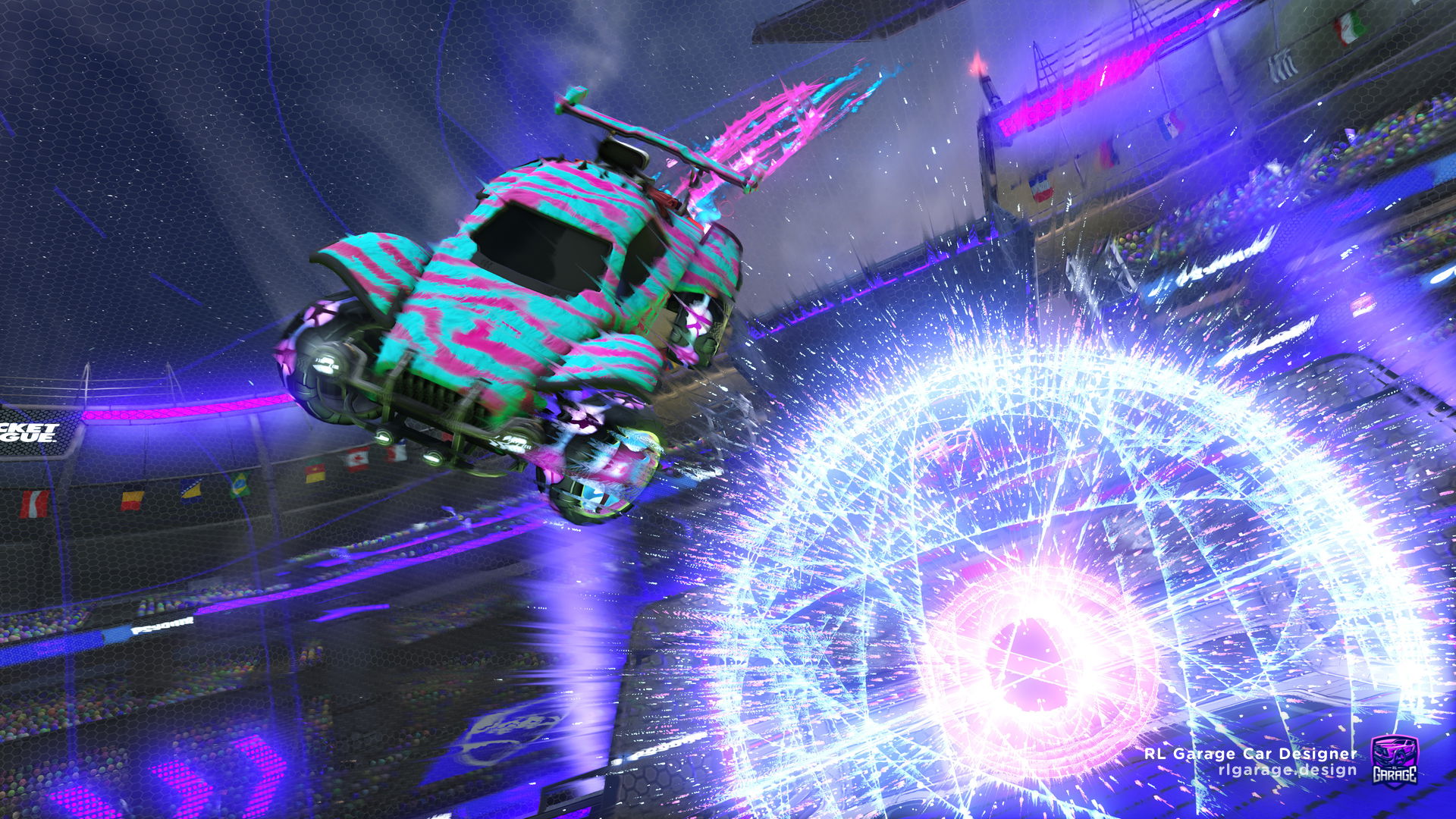 A Rocket League car design by walas1989