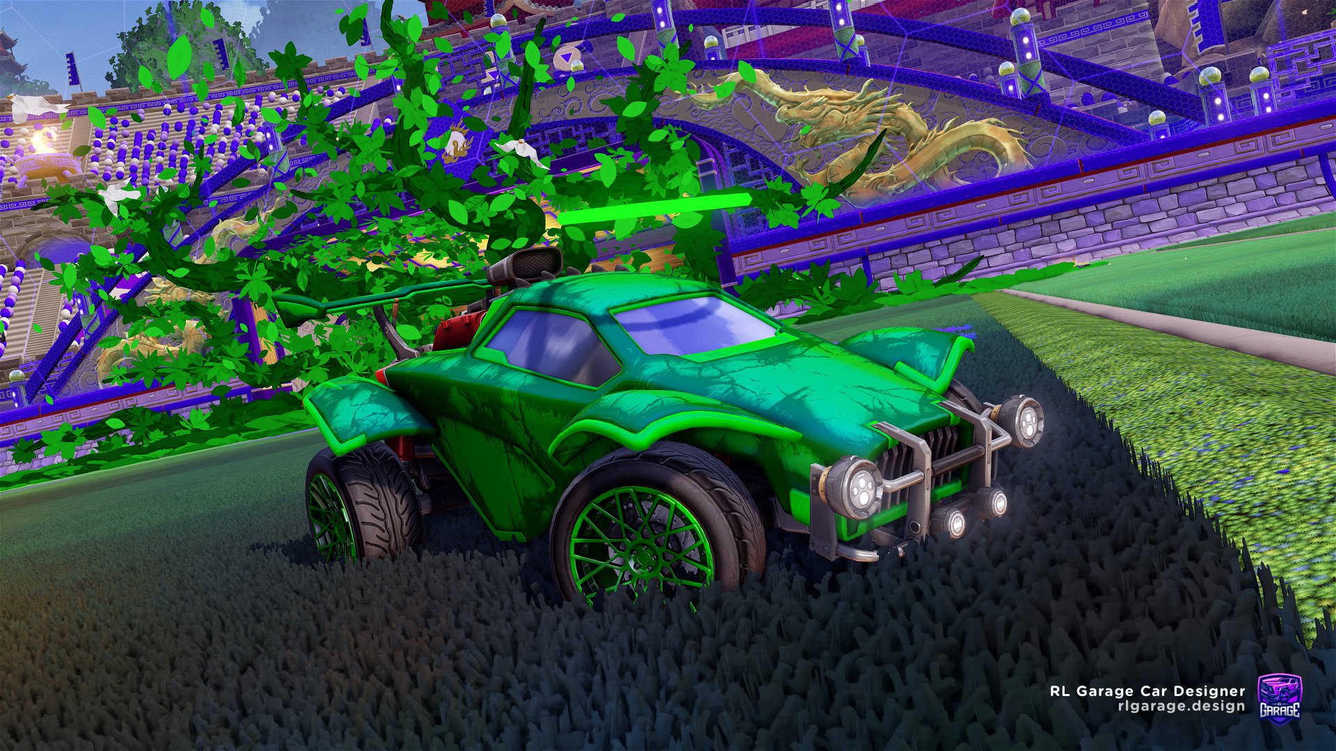 A Rocket League car design by Thedevel1467_on_xbox