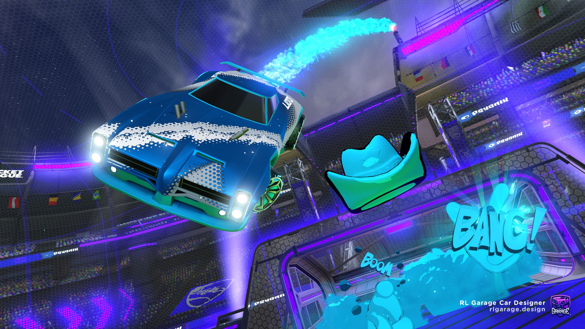 A Rocket League car design by LordLorens246