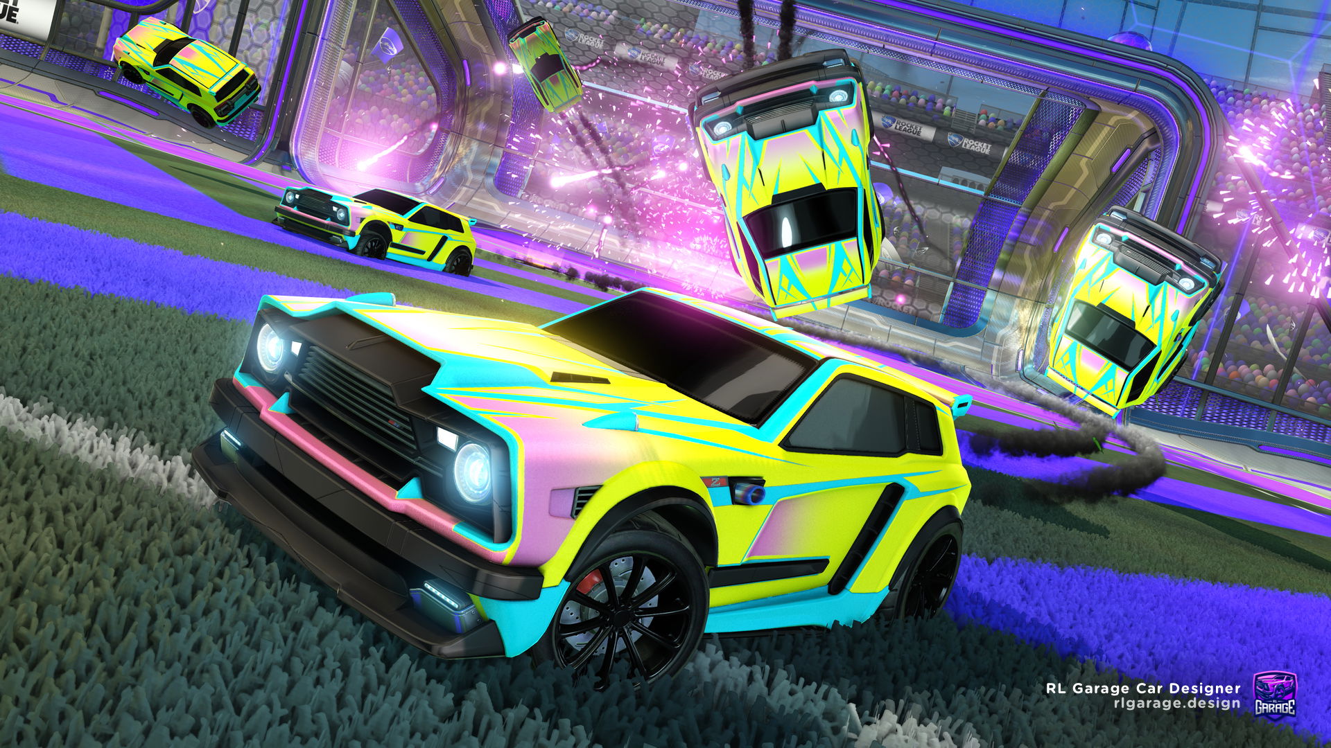 A Rocket League car design by KBizzle