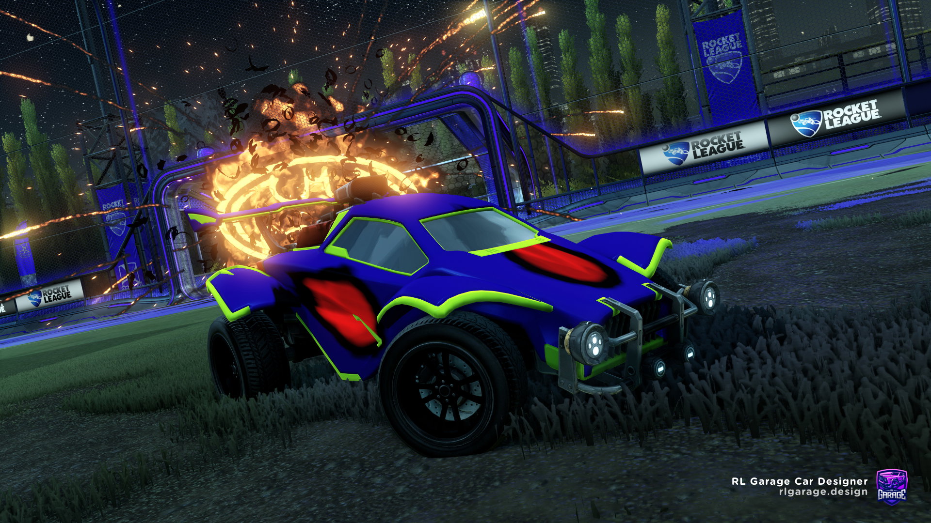 Car Design by PyxlRed | Rocket League Garage
