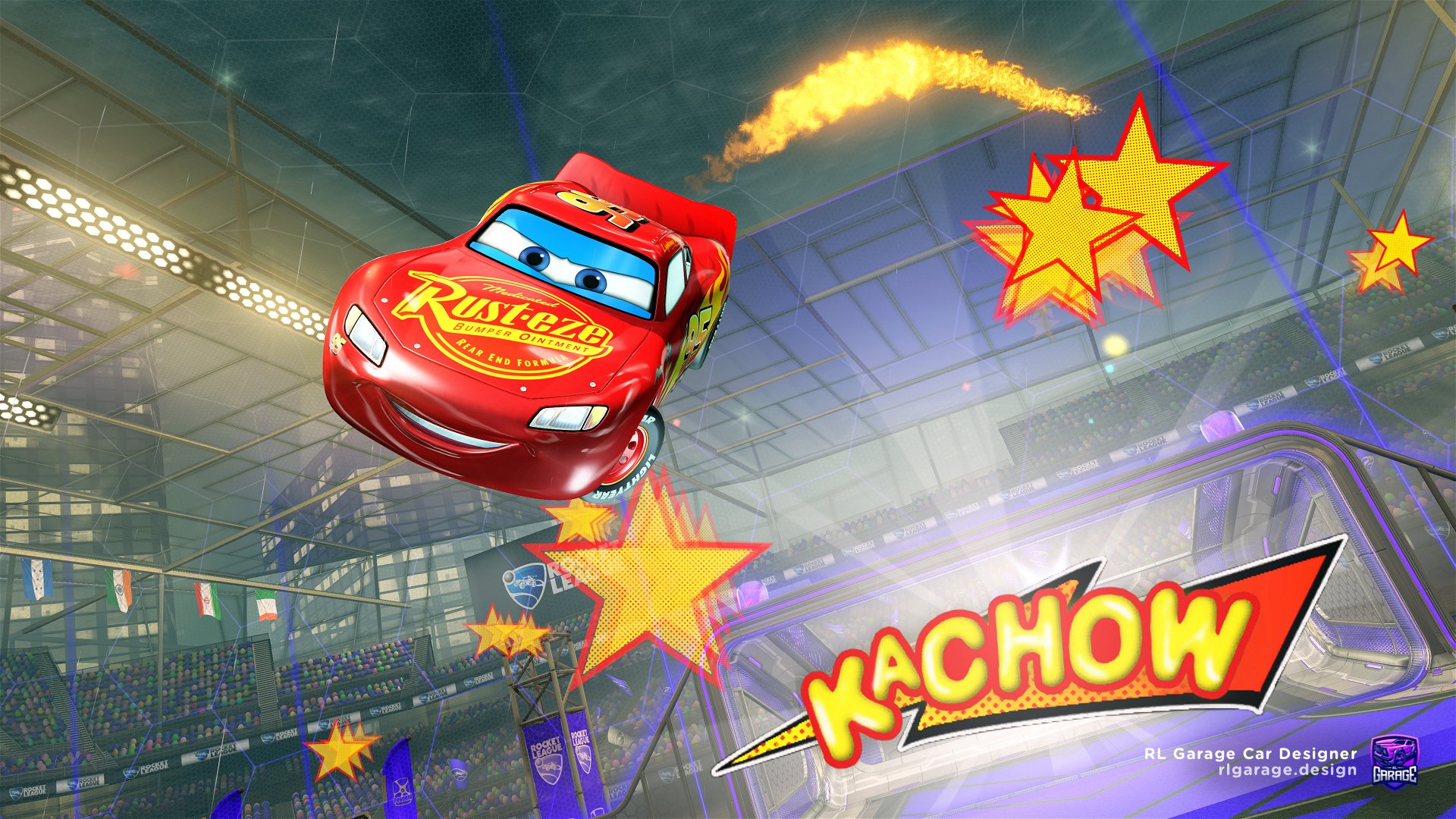 All new items inspired by Disney•Pixar's Lightning McQueen are now  available, including the Car Body, Decals, Ka-chow! Goal Explosion &…
