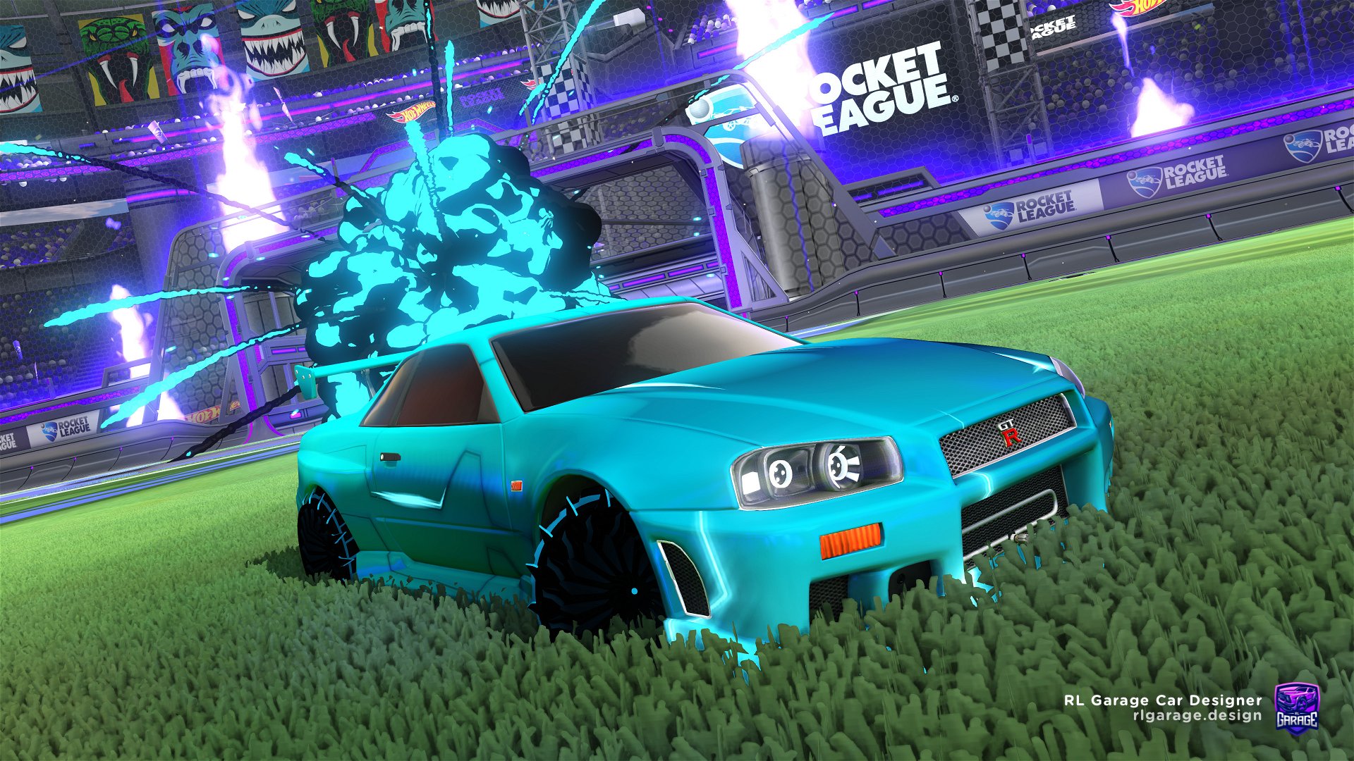 A Rocket League car design by theslakaman_on_25_fps