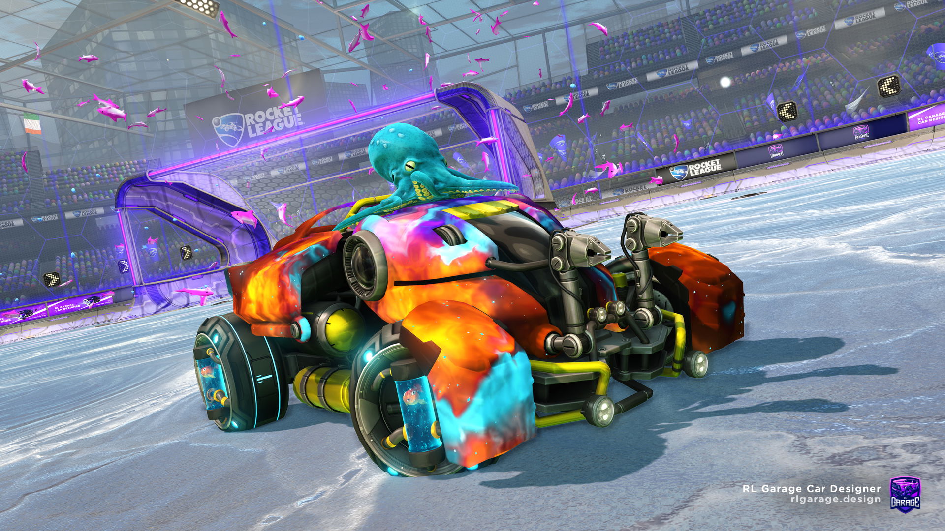 Throwback to when Rocket League did this with toppers for April