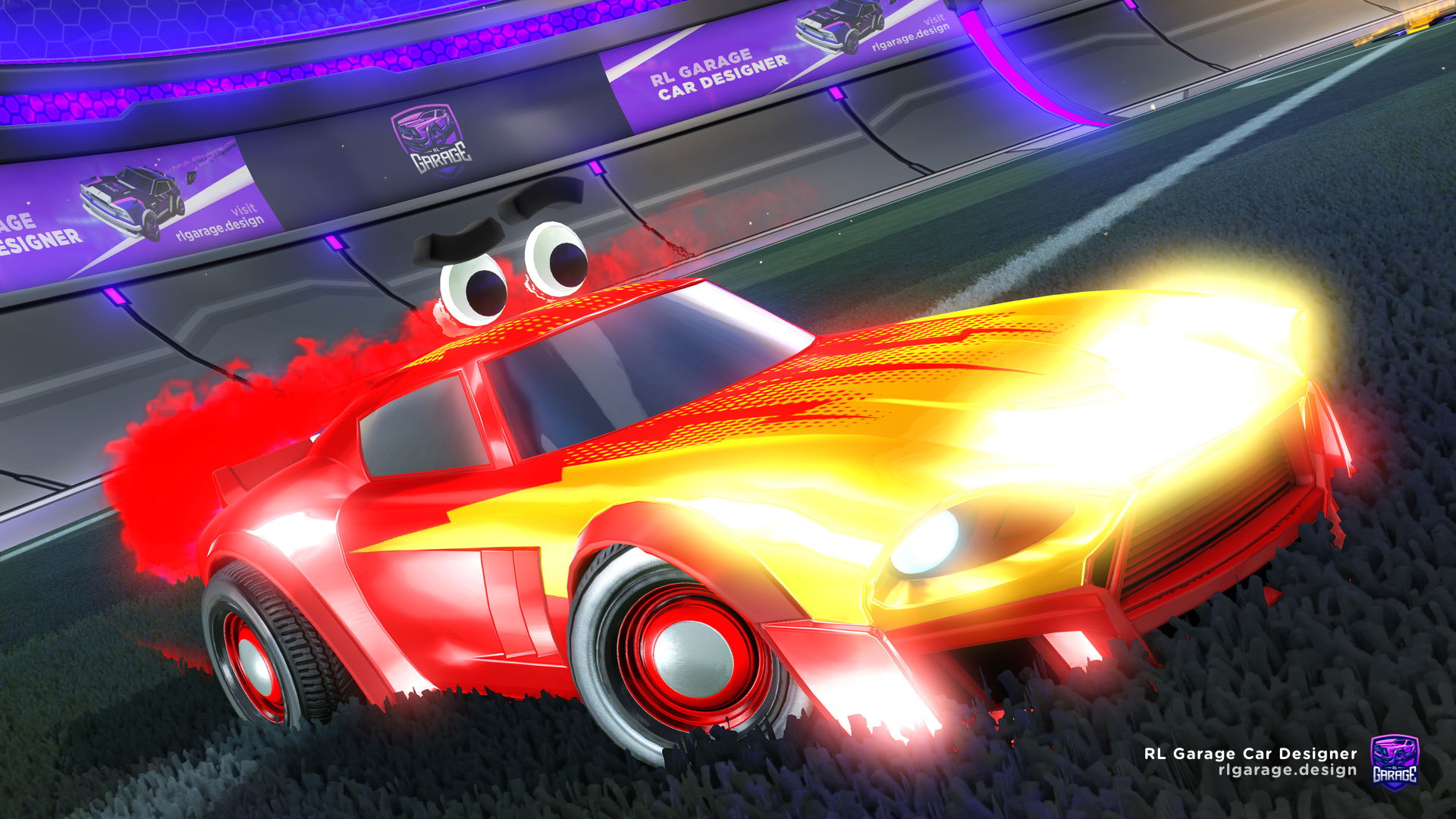 Got lightning McQueen In rocket league. Took me 6-7 hours but I got it : r/ RocketLeague