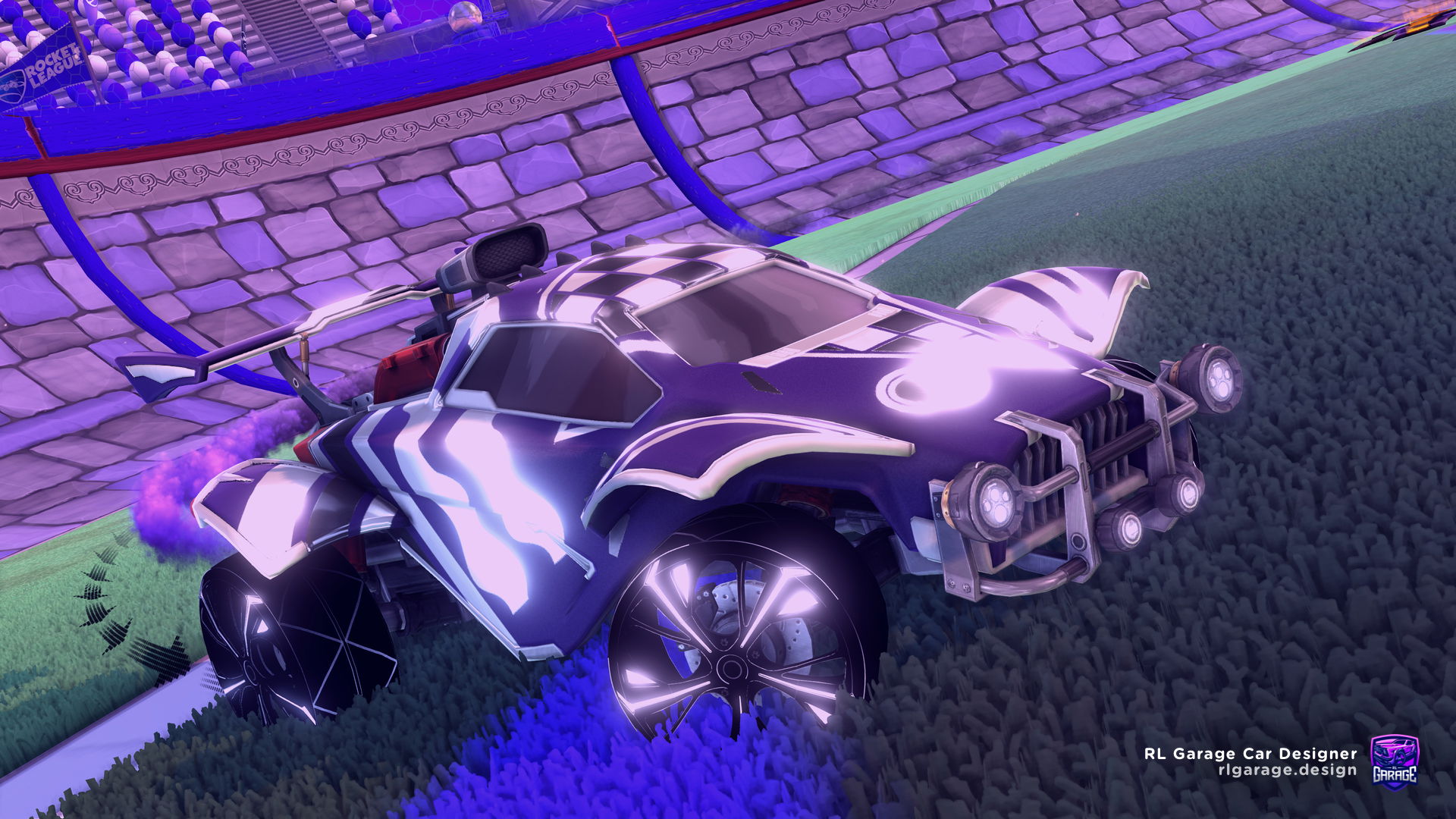A Rocket League car design by Zekey82