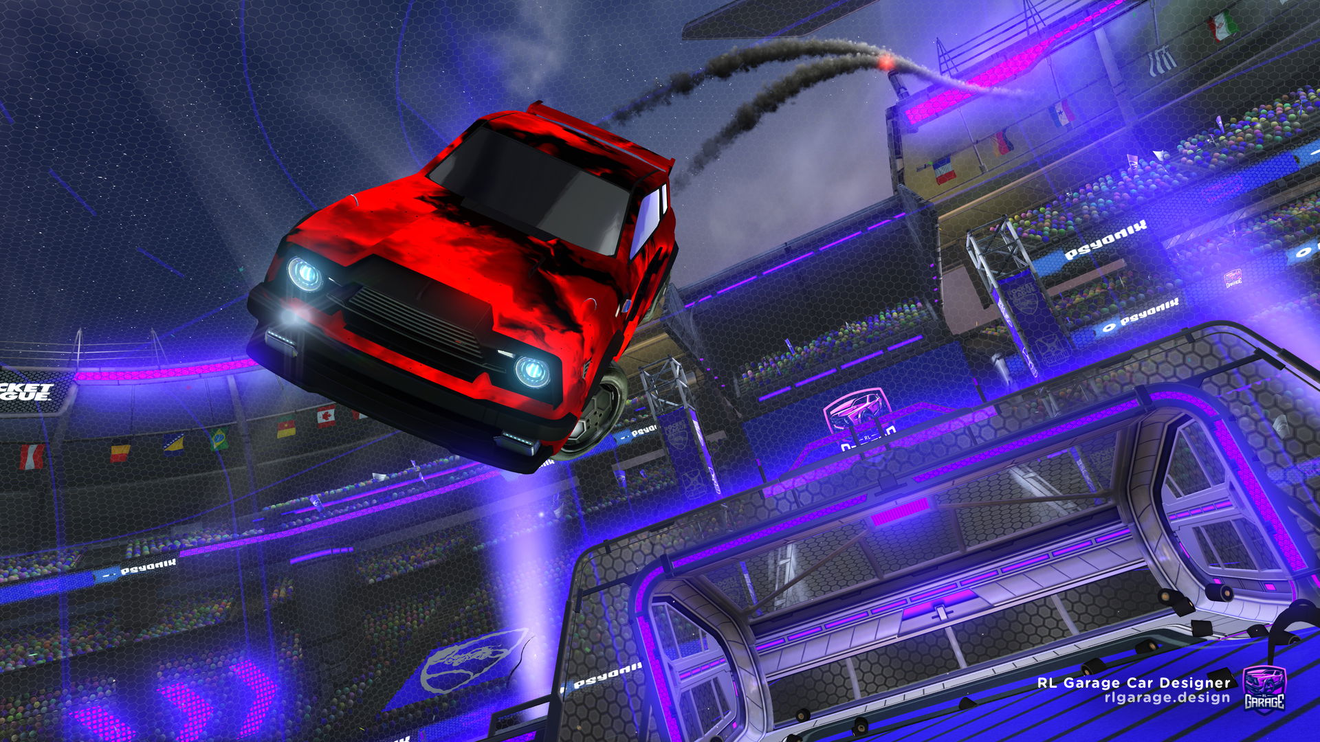 A Rocket League car design by Ale_25