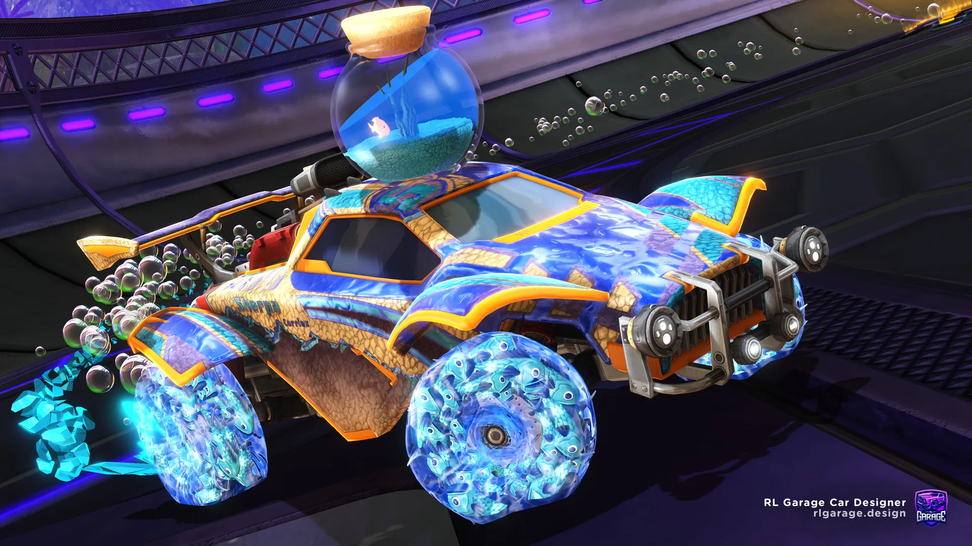 Car Design by 23Cire  Rocket League Garage