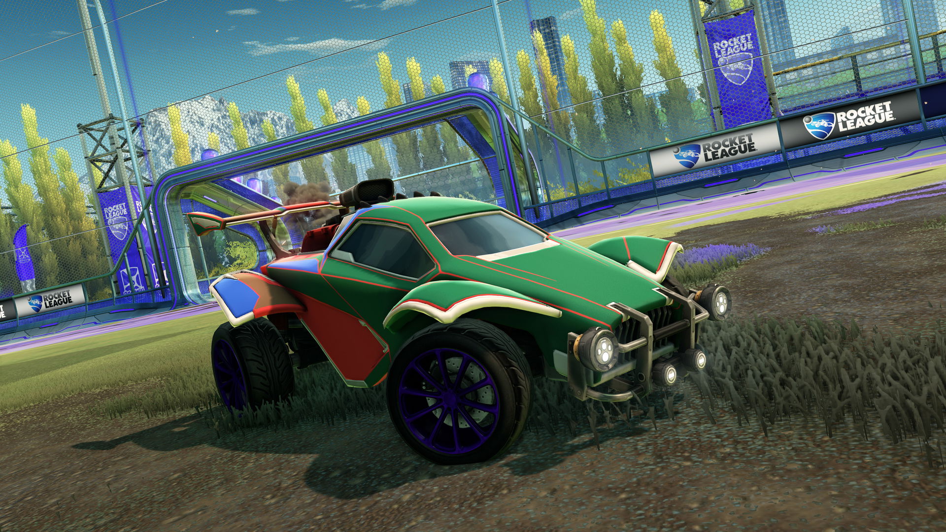 pearlescent car paint rocket league